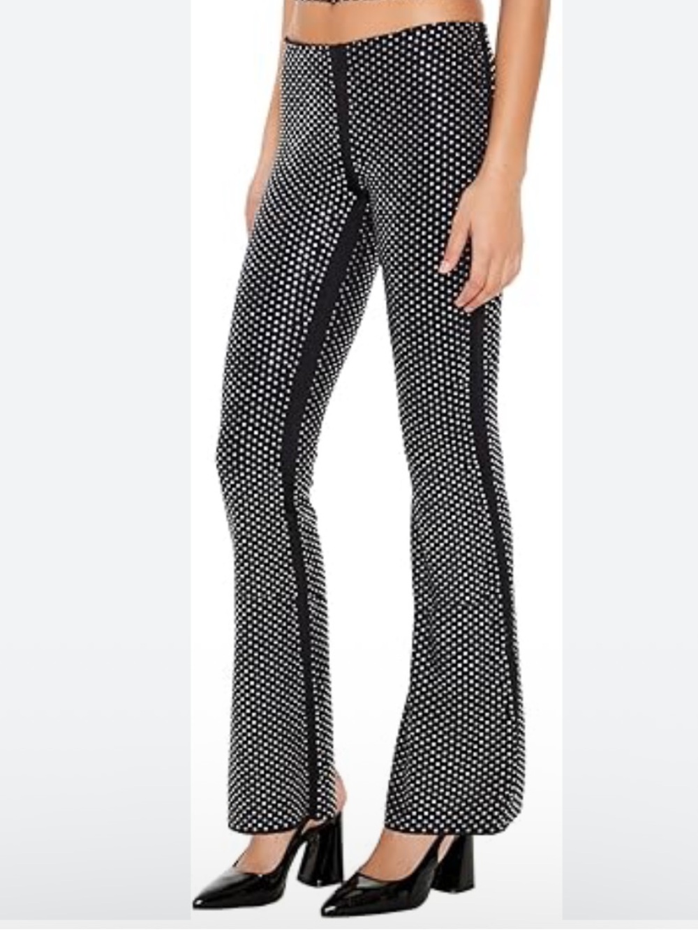 Forever 21 Women's Contour Sculpt Rhinestone Pants